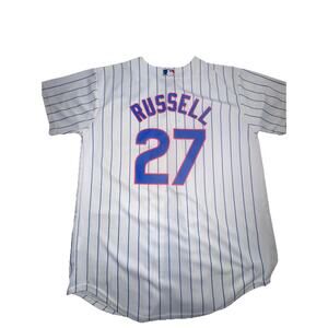 MLB Cubs Youth Jersey 27 Addison Russell Large Majestic (J20)